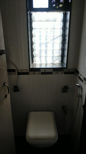 Bathroom in 1 BHK Apartment at Sahyadri Chs Jay Parakash Nagar, Goregaon East – for Rent
