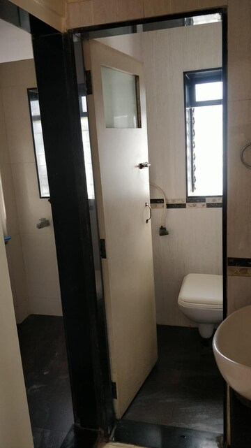 Bathroom in 1 BHK Apartment at Sahyadri Chs Jay Parakash Nagar, Goregaon East – for Rent