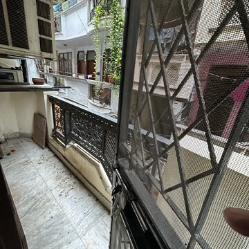 Balcony in 2 BHK Builder Floor at Kotla Mubarakpur – for Rent