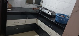 Kitchen in 1 BHK Apartment at Kopar Khairane Sector 19 – for Sale