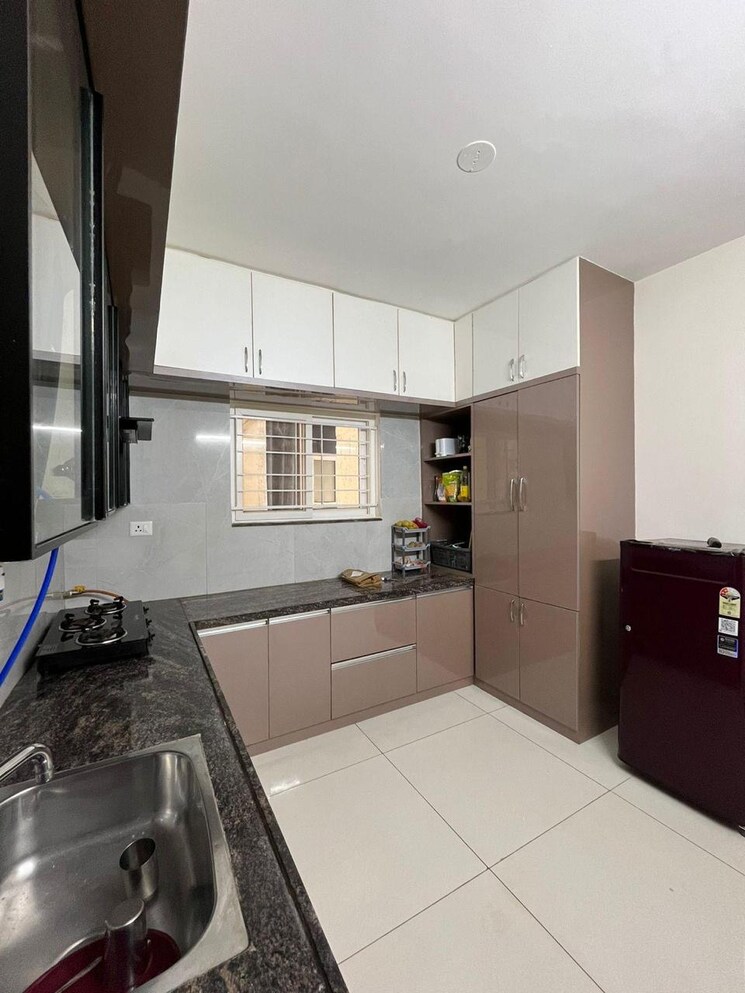 Kitchen, my-home-mangala 3 Bedroom 1798 Sq.Ft. Apartment In Kondapur Hyderabad 9138318