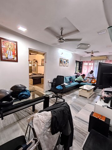Living Room in 2 BHK Apartment at Ganga Vihar CHS, Malad East – for Rent