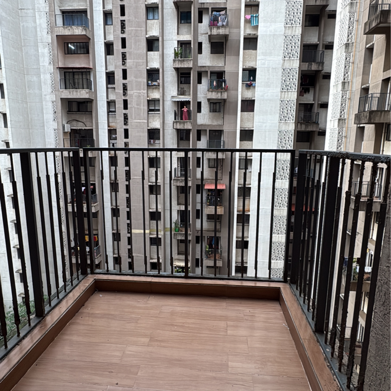 Balcony, lodha-lakeshore-greens 2 Bedroom 738 Sq.Ft. Apartment In Hedutane Thane 9138356