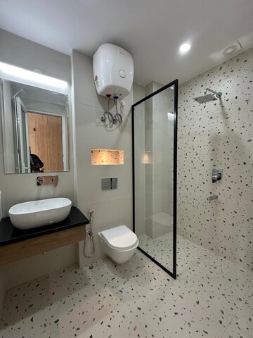 Bathroom in 3 BHK Apartment at Unitech Uniworld Gardens, Sector 47 – for Sale