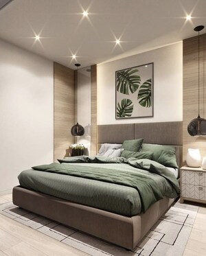 Master Bedroom in 5 BHK Villa at Hebatpur – for Sale