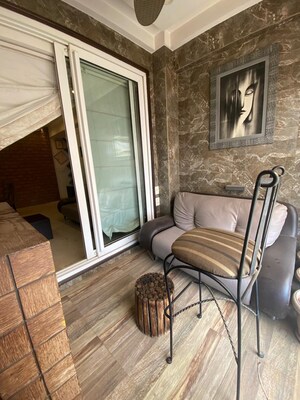 Living Room in 2 BHK Apartment at Dosti Ambrosia, Wadala East – for Sale