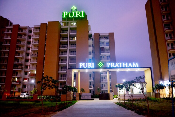 Exterior View, puri-pratham 3 Bedroom 1400 Sq.Ft. Apartment In Sector 84 Faridabad 9138495