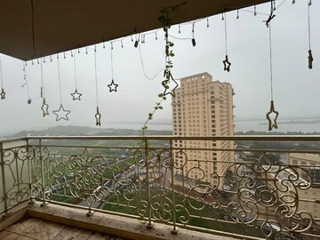Balcony in 3 BHK Apartment at Hiranandani Estate Rodas Enclave, Ghodbunder Road – for Rent