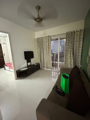 Living Room in 3 BHK Apartment at Puranik Rumah Bali, Ghodbunder Road – for Sale