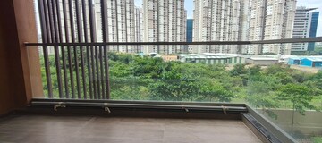 Balcony in 3 BHK Apartment at Rajapushpa Eterna, Nanakramguda – for Rent