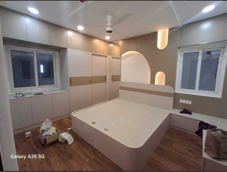 Bedroom, poulomi-avante 3 Bedroom 1840 Sq.Ft. Apartment In Kokapet Hyderabad 9138818