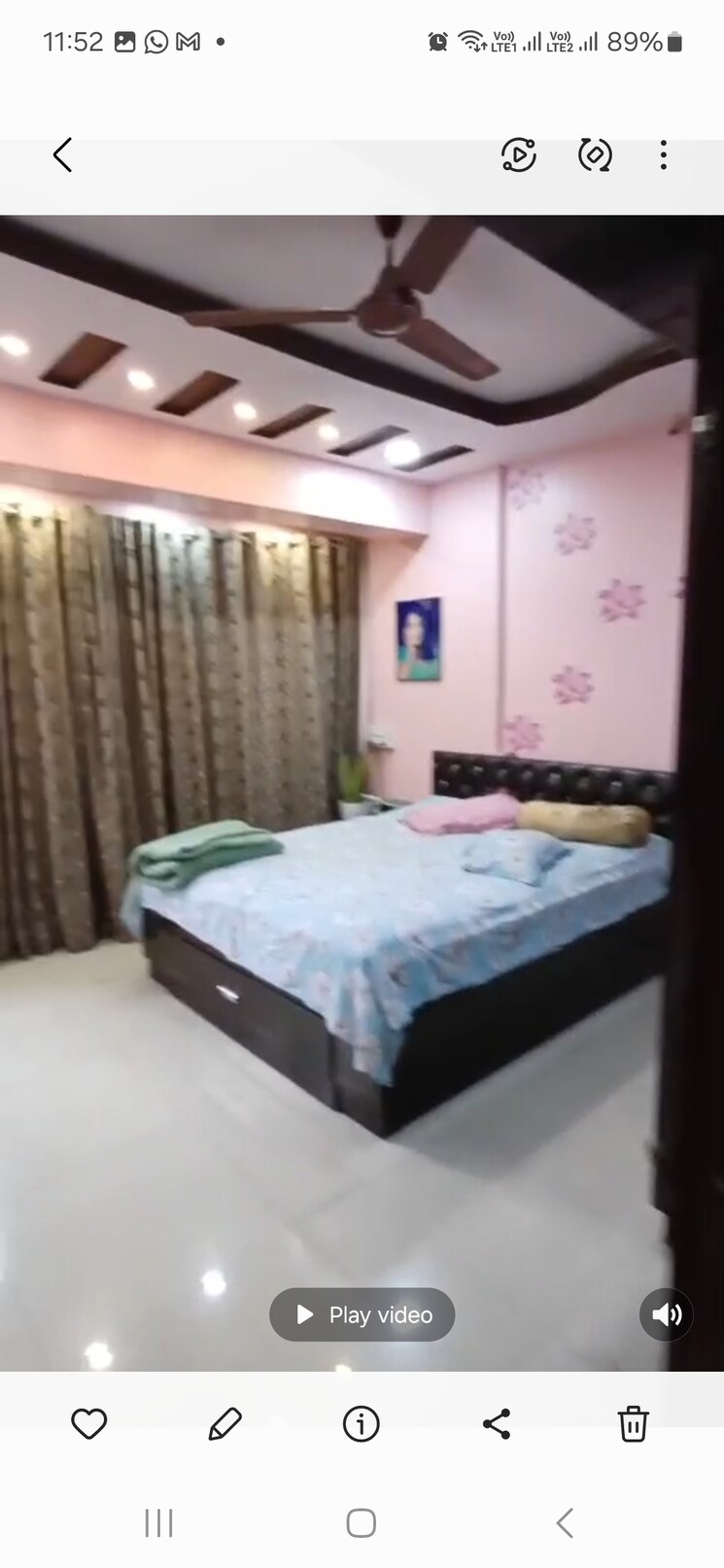 Bedroom, khanda colony 2.5 Bedroom 704 Sq.Ft. Builder Floor In Khanda Colony Navi Mumbai 9138875
