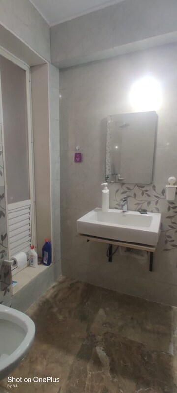 Bathroom in 3 BHK Apartment at Panchvati CHS Powai, Powai – for Rent