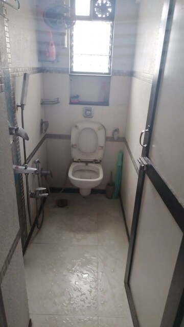 Bathroom in 1 BHK Apartment at Balaji Enclave Kandivali East, Kandivali East – for Rent