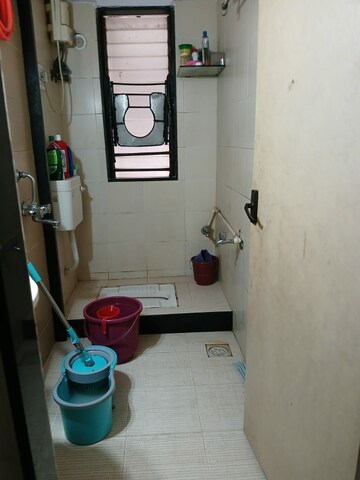 Bathroom in 1 BHK Apartment at Balaji Enclave Kandivali East, Kandivali East – for Rent