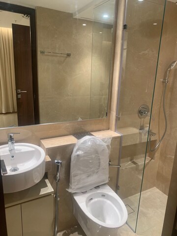 Attached Bathroom in 2 BHK Apartment at Hiranandani Highland, Powai – for Rent