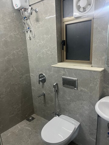 Bathroom in 2 BHK Apartment at Sheth Vasant Blossom, Marol – for Rent