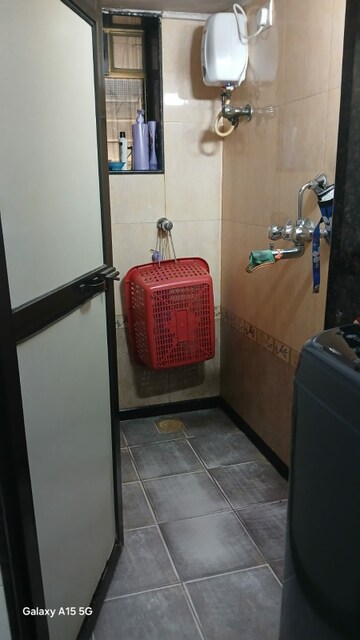 Bathroom in 1 BHK Apartment at Balaji Enclave Kandivali East, Kandivali East – for Rent