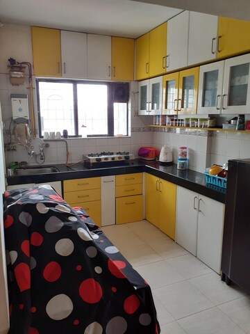 Kitchen in 2 BHK Apartment at Bhusari Colony – for Rent