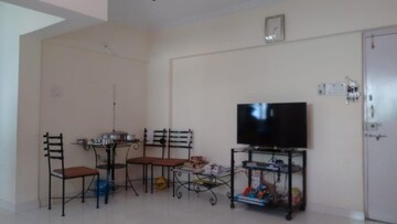 Living Room in 2 BHK Apartment at Bhusari Colony – for Rent
