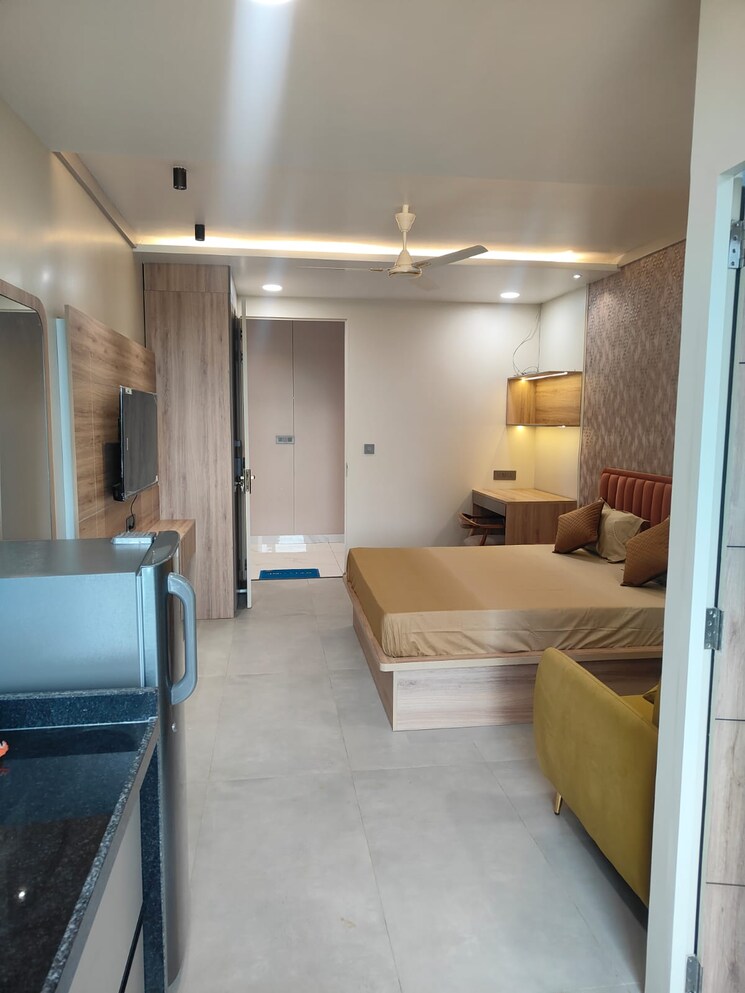 Master Bedroom, jagatpura 1 RK 450 Sq.Ft. Apartment In Jagatpura Jaipur 9048384