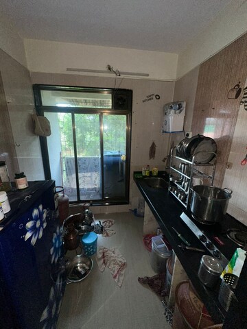 Kitchen in 1 BHK Apartment at Kopar Khairane – for Rent