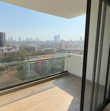Balcony in 4 BHK Apartment at Lodha Woods, Lokhandwala – for Rent
