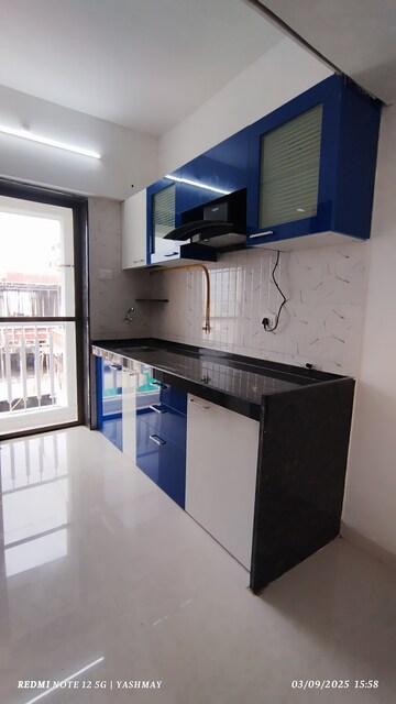 Kitchen in 1 BHK Apartment at Heena Presidency, Mira Road – for Sale