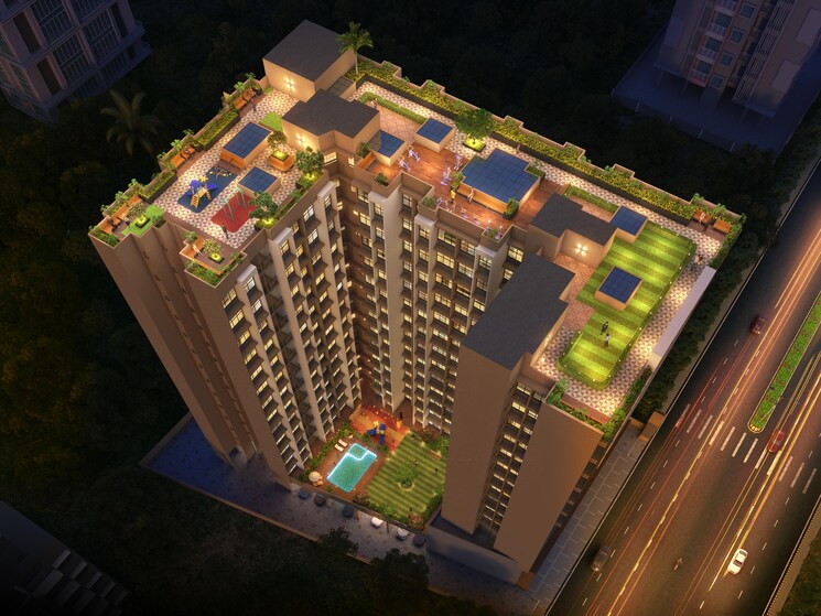 Exterior View, kricon-cloud-21 2 Bedroom 1005 Sq.Ft. Apartment In Panvel Sector 21 Navi Mumbai 9139259