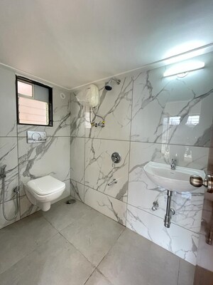 Bathroom in 1 BHK Apartment at Pramanik Walchand Paradise, Mira Road – for Sale