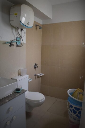 Bathroom in 3 BHK Apartment at Emaar Emerald Floors Premier, Sector 65 – for Rent