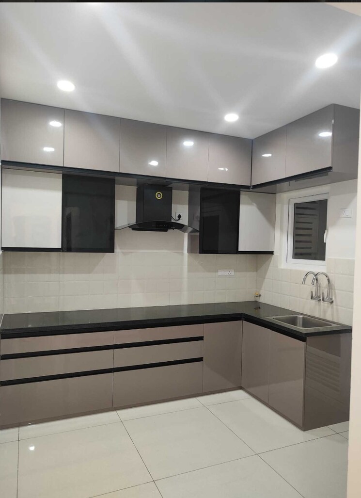 Kitchen, gothic-pentagon-clouds 4 Bedroom 2250 Sq.Ft. Apartment In Bachupally Hyderabad 9139426