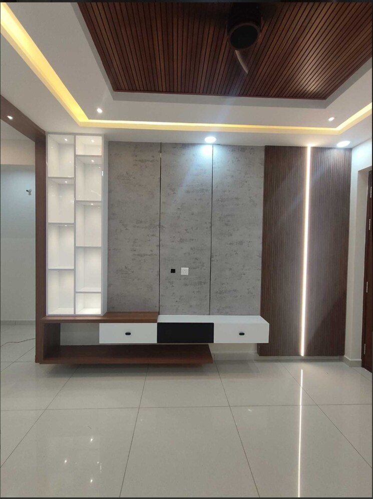 Tv Room, gothic-pentagon-clouds 4 Bedroom 2250 Sq.Ft. Apartment In Bachupally Hyderabad 9139426