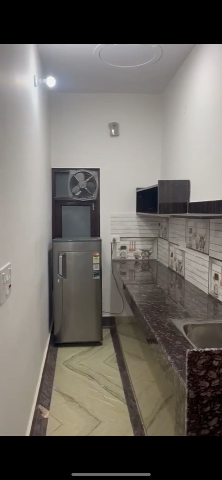 Kitchen, uttam nagar west 1 Bedroom 55 Sq.Yd. Builder Floor In Uttam Nagar West Delhi 9139325