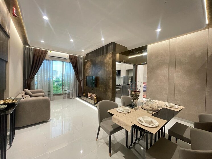 Living Room, techno-vision-vivanta-marvel 1 Bedroom 450 Sq.Ft. Apartment In Mira Road Thane 9139332