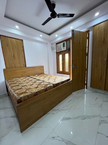 Bedroom in 1 BHK Builder Floor at Saket – for Rent