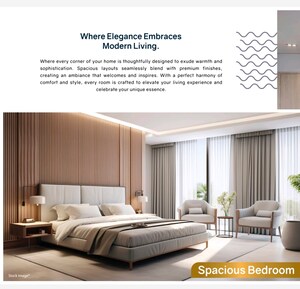 Bedroom in 2 BHK Apartment at Swaroop Grandeur, Andheri West – for Sale