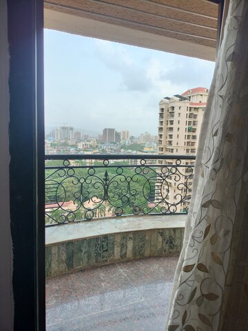 Balcony in 4 BHK Apartment at Regency Gardens, Kharghar Sector 6 – for Rent