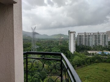 Balcony in 4 BHK Apartment at Regency Gardens, Kharghar Sector 6 – for Rent