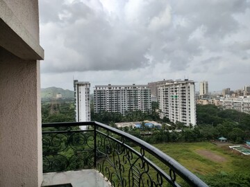 Balcony in 4 BHK Apartment at Regency Gardens, Kharghar Sector 6 – for Rent