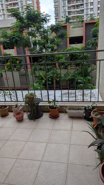 Balcony in 2 BHK Apartment at Pride Purple Park Astra, Hinjewadi – for Rent