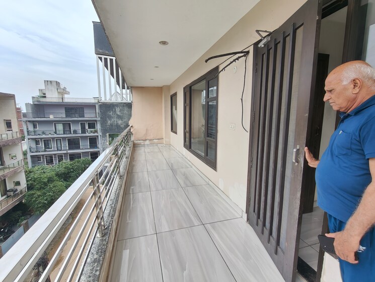 Balcony, ameya-sapphire-57 3 Bedroom 1800 Sq.Ft. Builder Floor In Sector 57 Gurgaon 9139452