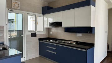 Kitchen in 3 BHK Apartment at Sobha Windsor, Whitefield – for Rent