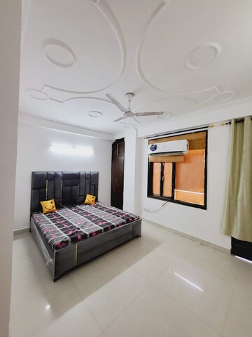 Bedroom in 2 BHK Builder Floor at Freedom Fighters Enclave – for Rent