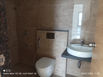 Bathroom in 3 BHK Apartment at Edenic Eurus, Pashan – for Rent