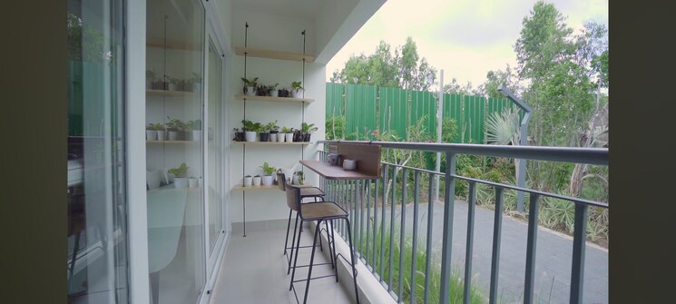 Balcony, godrej-park-retreat 2 Bedroom 1000 Sq.Ft. Apartment In Sarjapur Road Bangalore 9139509