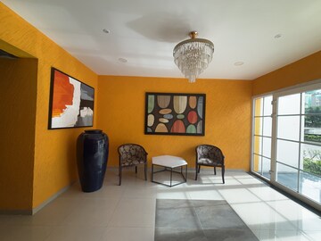 Living Room in 3 BHK Apartment at Nitesh Columbus Square, Bellary Road – for Rent