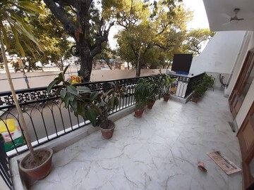 Balcony in 2 BHK Apartment at S 27 Luxury Homes, Greater Kailash I – for Rent