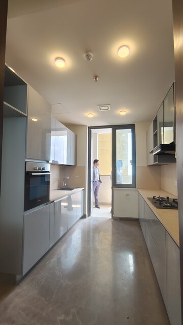 Kitchen in 3 BHK Apartment at Risland Sky Mansion, Chattarpur – for Rent