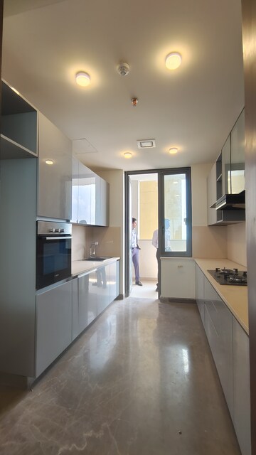 Kitchen in 3 BHK Apartment at Risland Sky Mansion, Chattarpur – for Rent